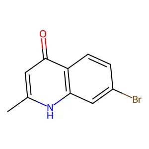 7-Bromo-2-methylquinolin-4-ol structure
