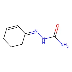 (Cyclohex-2-en-1-ylideneamino)urea structure