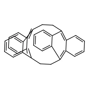 Bi(anthracene-9,10-dimethylene) structure