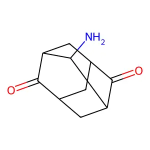 4-Aminoadamantane-2,6-dione structure