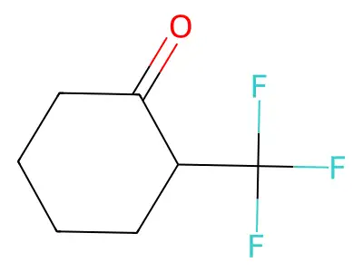 2-(Trifluoromethyl)cyclohexanone structure