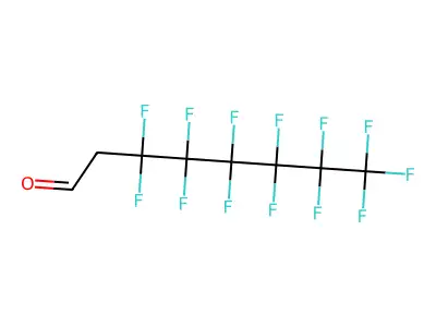 3,3,4,4,5,5,6,6,7,7,8,8,8-Tridecafluorooctanal structure