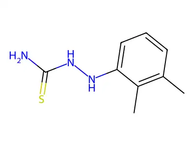 2-(2,3-Dimethylphenyl)-1-hydrazinecarbothioamide structure