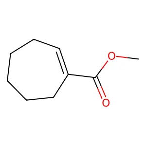 Methyl 1-cycloheptene-1-carboxylate structure