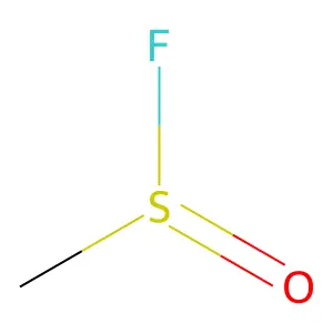 Methanesulfinyl fluoride structure