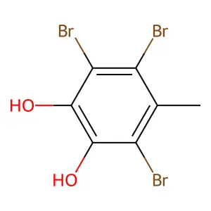 3,4,6-Tribromo-5-Methylbenzene-1,2-Diol structure