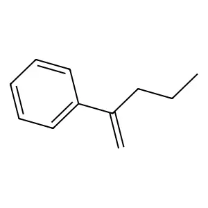 2-Phenyl-1-pentene structure