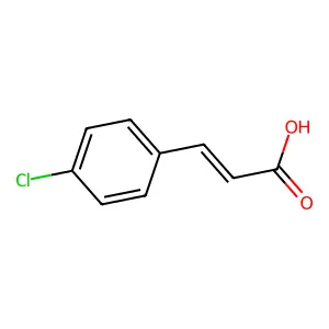 cis-4-Chlorocinnamic acid structure