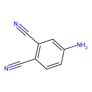 4-氨基-1,2-苯二甲腈 structure