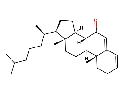 17-(Dimethyl-hexyl)-10,13-dimethyl-dodecahydro-cyclopenta(A)phenanthren-7-one structure