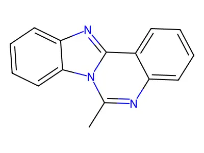 6-Methyl[1,3]benzimidazo[1,2-c]quinazoline structure