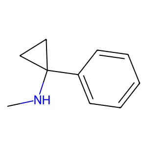 N-Methyl-1-phenylcyclopropanamine structure