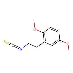 2-(2-Isothiocyanatoethyl)-1,4-dimethoxybenzene structure