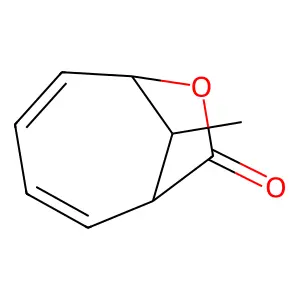 9-Methyl-7-oxabicyclo[4.2.1]nona-2,4-dien-8-one structure