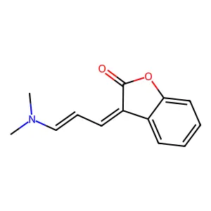 3-[3-(Dimethylamino)-2-propenylidene]-2(3H)-benzofuranone structure