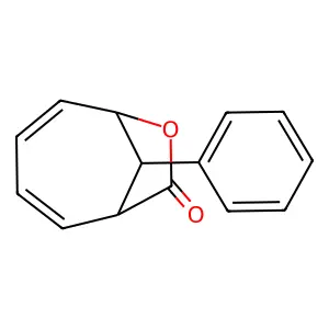 9-Phenyl-7-oxabicyclo[4.2.1]nona-2,4-dien-8-one structure