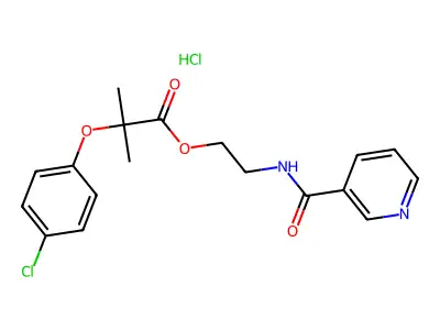 Picafibrate structure