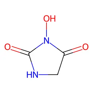 2,4-Imidozolidinedione, 3-hydroxy- structure