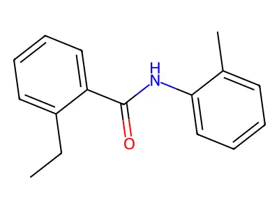 Benzamide, 2-ethyl-N-(2-methylphenyl)- structure