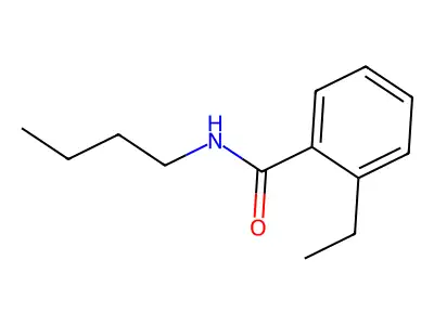 Benzamide, N-butyl-2-ethyl- structure