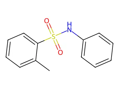 Benzenesulfonamide, 2-methyl-N-phenyl- structure