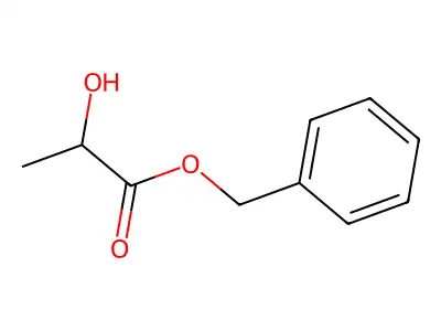 (R)-2-hydroxypropionic acid benzyl ester structure
