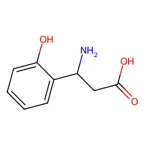 3-氨基-3-(2-羟苯基)丙酸 structure