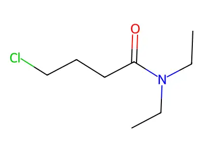 4-Chloro-N,N-diethyl-butyramide structure