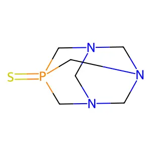 1,3,5-三氮杂-7-磷杂金刚烷7-硫化物 structure