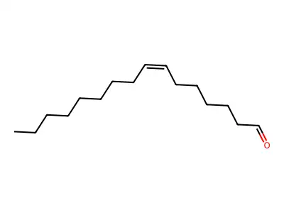 Hexadec-7-enal structure