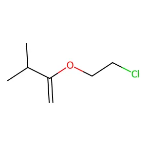 2-(2-Chloroethoxy)-3-methyl-1-butene structure
