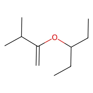 2-(3-Pentoxy)-3-methyl-1-butene structure