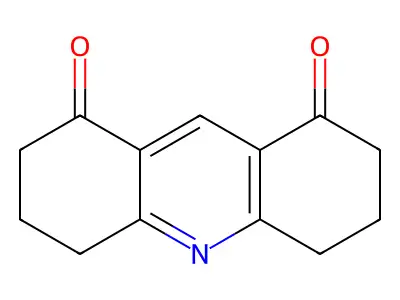 1,8(2H,5H)-Acridinedione, 3,4,6,7-tetrahydro- structure