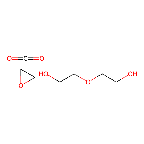 Carbon dioxide;2-(2-hydroxyethoxy)ethanol;oxirane structure