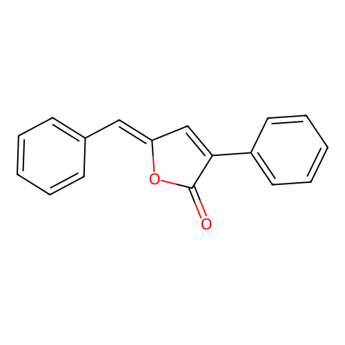 5-Benzylidene-3-phenylfuran-2-one structure