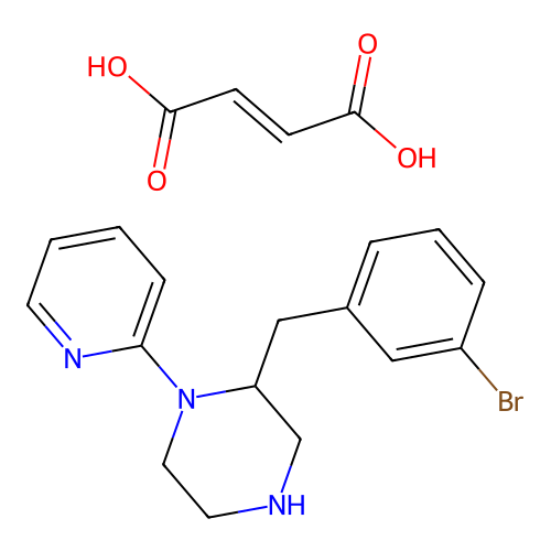 Pyridine, 2-((m-bromobenzyl)(2-(diethylamino)ethyl)amino)- structure