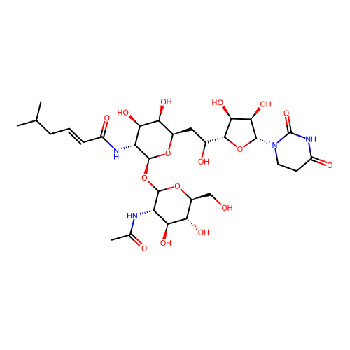 Streptovirudin structure