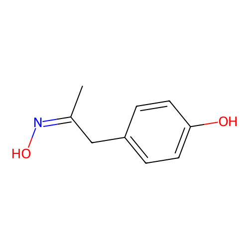 p-Hydroxy-2-propoxy-oxime structure