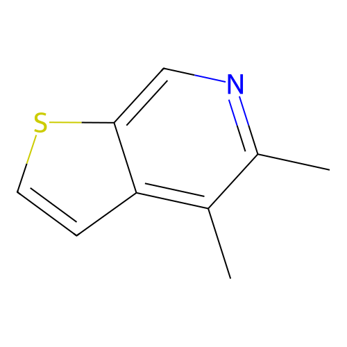 4,5-Dimethylthieno[2,3-c]pyridine structure