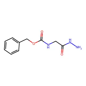 Benzyl (hydrazinocarbonylmethyl)carbamate structure