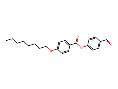 4-Formylphenyl 4-(octyloxy)benzoate structure