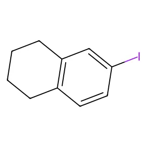 6-Iodo-1,2,3,4-tetrahydronaphthalene structure