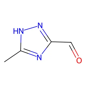 5-methyl-4H-1,2,4-triazole-3-carbaldehyde structure