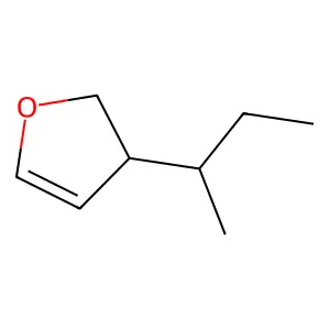 3-Butan-2-yl-2,3-dihydrofuran structure