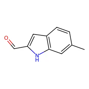 6-methyl-1H-indole-2-carbaldehyde structure