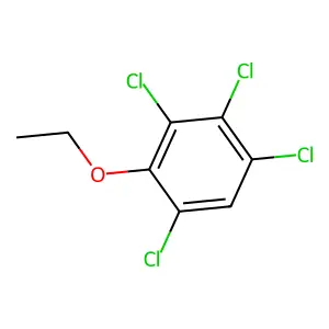 1,2,3,5-Tetrachloro-4-ethoxybenzene structure