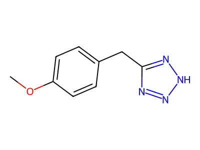 5-(4-Methoxy-benzyl)-2H-tetrazole structure