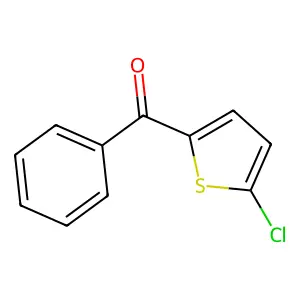 Methanone, (5-chloro-2-thienyl)phenyl- structure