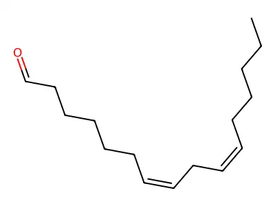 cis,cis-7,10,-Hexadecadienal structure