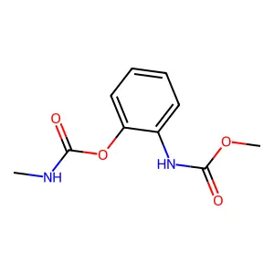 Carbanilic acid, o-hydroxy-, methyl ester, methylcarbamate structure
